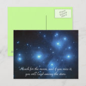 CARTE POSTALE ÉTOILES (Devant / Derrière)