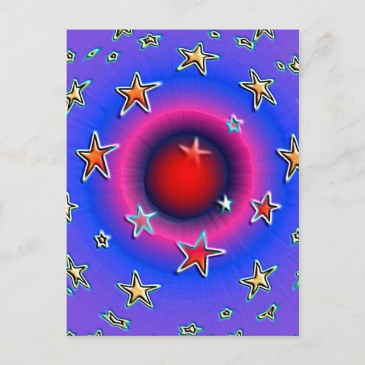Carte Postale Étoiles (Devant)