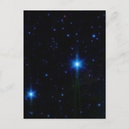 Carte Postale étoiles (Devant)