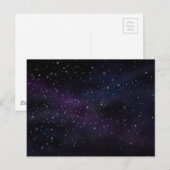 Carte Postale Étoiles (Devant / Derrière)