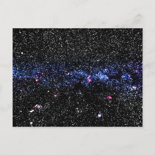 Carte Postale Étoiles bleues (Devant)