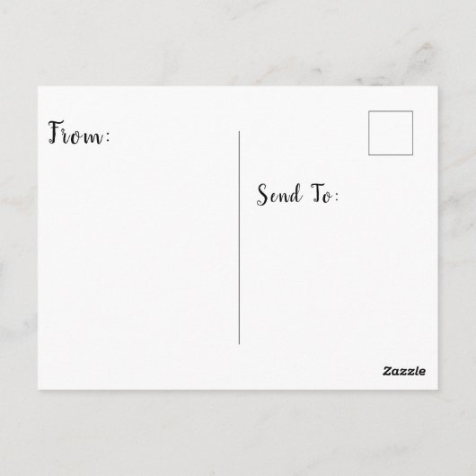 Carte Postale étoiles dans le ciel comme vous (Dos)