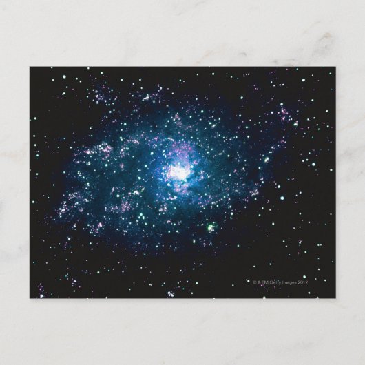Carte Postale Étoiles dans l'espace (Devant)