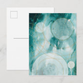 Carte Postale Étoiles de graduation magique II (Devant / Derrière)