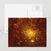 Carte Postale Étoiles Dorées (Devant / Derrière)