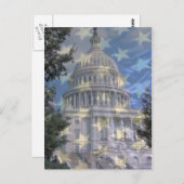 Carte Postale étoiles du capital W (Devant / Derrière)