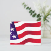 Carte Postale Étoiles et bandes (Debout devant)