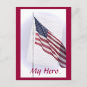 Carte postale Étoiles et rayures (Devant)