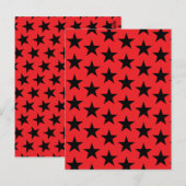 Carte Postale Étoiles Motif 10 (Devant / Derrière)