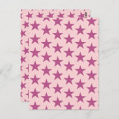 Carte Postale Étoiles Motif 16 (Devant / Derrière)