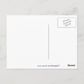 Carte Postale Étoiles Sparkly Confetti (Dos)