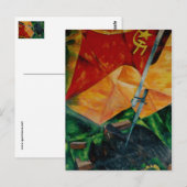 Carte Postale Étouffée de Reichsadler (Devant / Derrière)