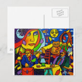 Carte Postale Étrange 6 par Piliero (Devant / Derrière)