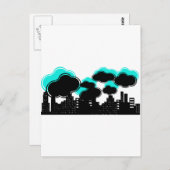 Carte Postale Étrange petite ville (Devant / Derrière)