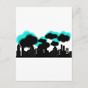 Carte Postale Étrange petite ville