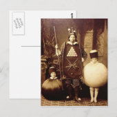 Carte Postale Étrange soirée victorienne Vintage (Devant / Derrière)