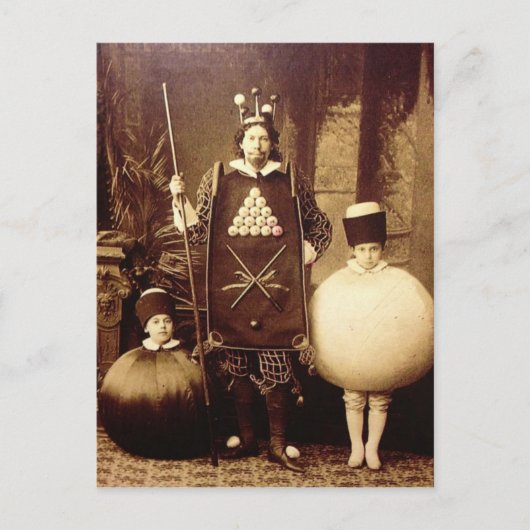 Carte Postale Étrange soirée victorienne Vintage (Devant)