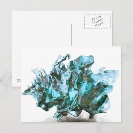 Carte Postale Étrange vie alien (Devant / Derrière)