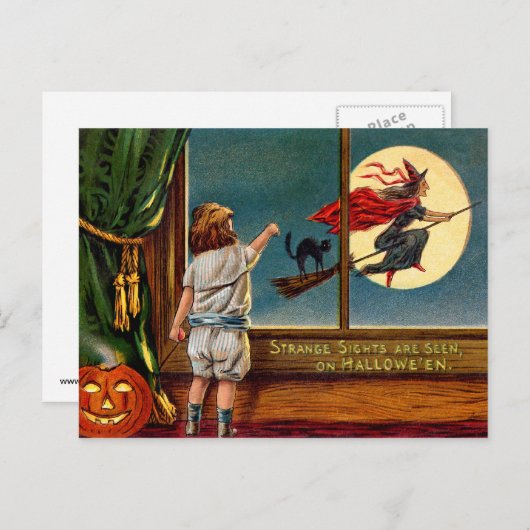 Carte Postale Étrange vue (Devant / Derrière)
