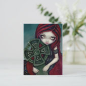 Carte postale "étrangement solitaire" (Debout devant)