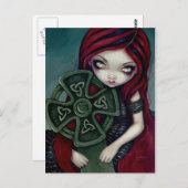 Carte postale "étrangement solitaire" (Devant / Derrière)