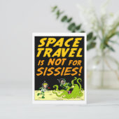 Carte postale étrangère de "VOYAGE DANS L'ESPACE" (Debout devant)