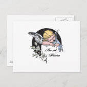 Carte Postale Être à Peace Angel (Devant / Derrière)