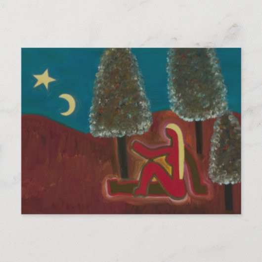 Carte Postale Etre en Ecosse avec mes pensées 2009 (Devant)