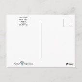 Carte Postale Être encore | Psaumes Fleur chrétienne (Dos)