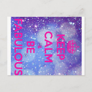 CARTE POSTALE ÊTRE FABULEUX