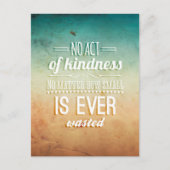 Carte Postale Être gentil (Devant)