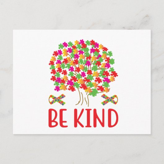 Carte Postale Être gentil (Devant)