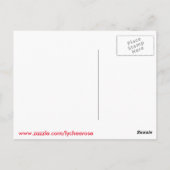 Carte postale Être gentil avec les animaux (Dos)