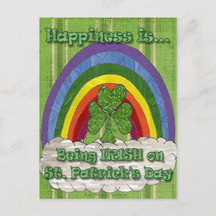 Carte Postale Être Irlandais le jour de la Saint-Patrick