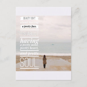 Carte Postale Être Jolie