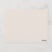 Carte Postale Être Jolie (Dos)