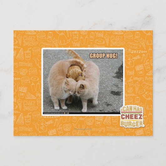 Carte Postale étreinte de groupe (Devant)