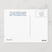 Carte Postale Étreintes (Dos)