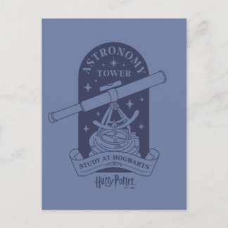 Carte Postale Étude à la tour d'astronomie HOGWARTS™