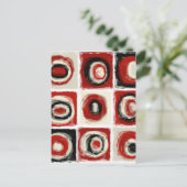 Carte Postale Étude de couleur du blanc de neige (Debout devant)