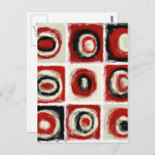 Carte Postale Étude de couleur du blanc de neige (Devant / Derrière)