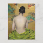 Carte Postale Étude de la chair et de l'or | William Merritt Cha (Devant)