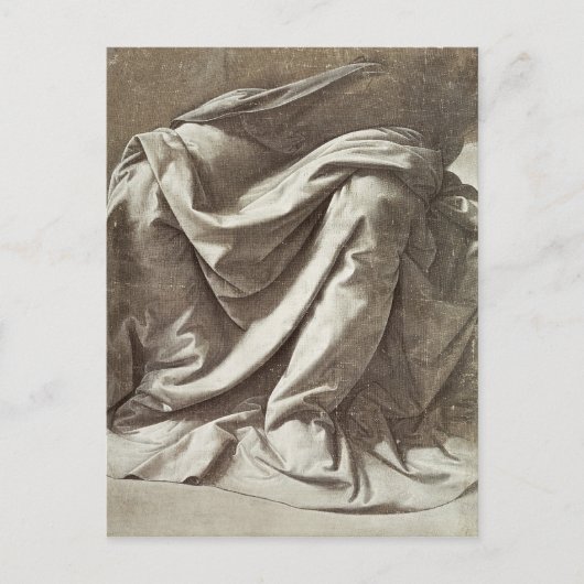 Carte Postale Étude de la dragonnerie pour une figure assise, c. (Devant)