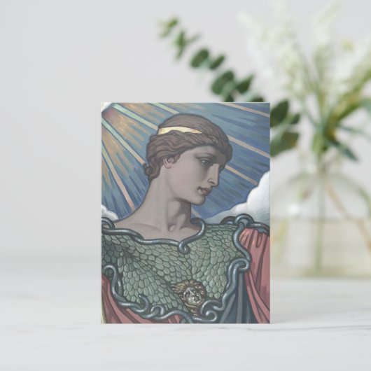 Carte Postale Étude de Minerva (Debout devant)