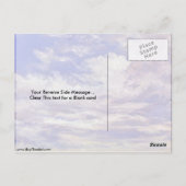 Carte Postale Étude de nuages par John Constable (Dos)