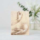 Carte Postale Étude des mains (Debout devant)