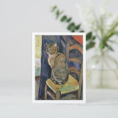 Carte Postale Étude d'un Art de Chat par Valadon (Debout devant)