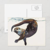 Carte Postale Étude Otter II - "Talisker" (Devant / Derrière)