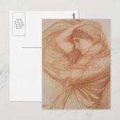 Carte Postale Etude pour Boreas (Devant / Derrière)