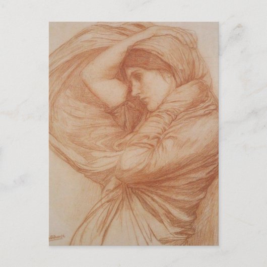 Carte Postale Etude pour Boreas (Devant)